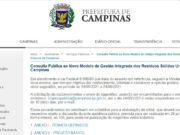 ESCLARECIMENTOS E SUGESTÕES PARA A PPP DO LIXO DE CAMPINAS TERMINAM NA DATA DE HOJE DIA DE SÃO JOÃO