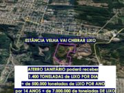 ORIZON RECONHECE QUE VAI GERAR, INEVITAVELMENTE, GASES E ODORES NA LAGOA DE CHORUME DO ATERRO SANITÁRIO ECOPARQUE EM ESTÂNCIA VELHA