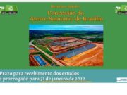CONCESSÃO DO ATERRO SANITÁRIO DE BRASÍLIA TEM A QUARTA PRORROGAÇÃO DE PRAZO PARA RECEBIMENTO DE ESTUDOS
