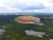 CROQUI DE LOCALIZAÇÃO DO CGR IGUAÇU ESCONDE UM EMPREENDIMENTO CONSTRUÍDO SOBRE AS CAVAS DO RIO IGUAÇU