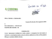 CONSELHO MUNICIPAL DE DEFESA DO MEIO AMBIENTE DE FAZENDA RIO GRANDE REALIZA REUNIÃO COM A ESTRE AMBIENTAL S.A.