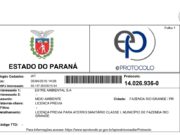PROCESSO DE LICENÇA PREVIA DE ATERRO INDUSTRIAL ABERTO EM 2016 POR ENGENHEIRO QUE FEZ USO DE PROCURAÇÃO COM FALSIDADE IDEOLÓGICA EM 2013