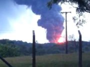 LEMBRANÇAS PARA ESQUECER NO PARANÁ. ATERRO SANITÁRIO DE LIXO INDUSTRIAL EXPLODIU NA CIDADE INDUSTRIAL DE CURITIBA