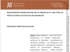 SIDHARTA INGRESSA COMO LITISCONSORTE NO PROCESSO CONTRA ATERRO SANITARIO DA ECOPARQUE PIRAPORA AMBIENTAL S.A.